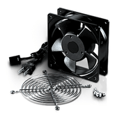 Legrand - Ortronics OR-50900038 Mighty Mo 4" Wall Cabinet Fan Kit, 120V, 100CFM